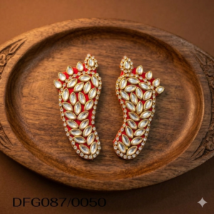 Handcrafted Laxmi Charan Paduka Pair